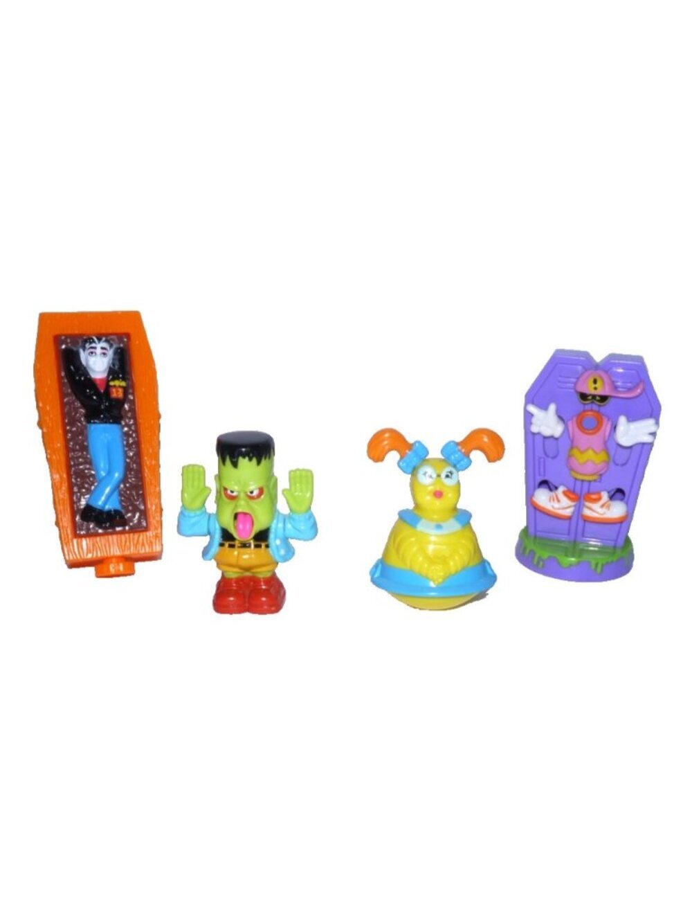 Vintage McDonalds Happy Meal Halloween toys set of 4 McDonald's 1991
